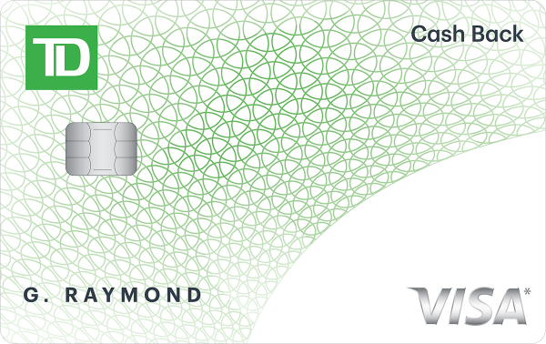 TD Cash Back Visa* Card credit card