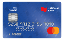 National Bank my credit TM Mastercard® credit card